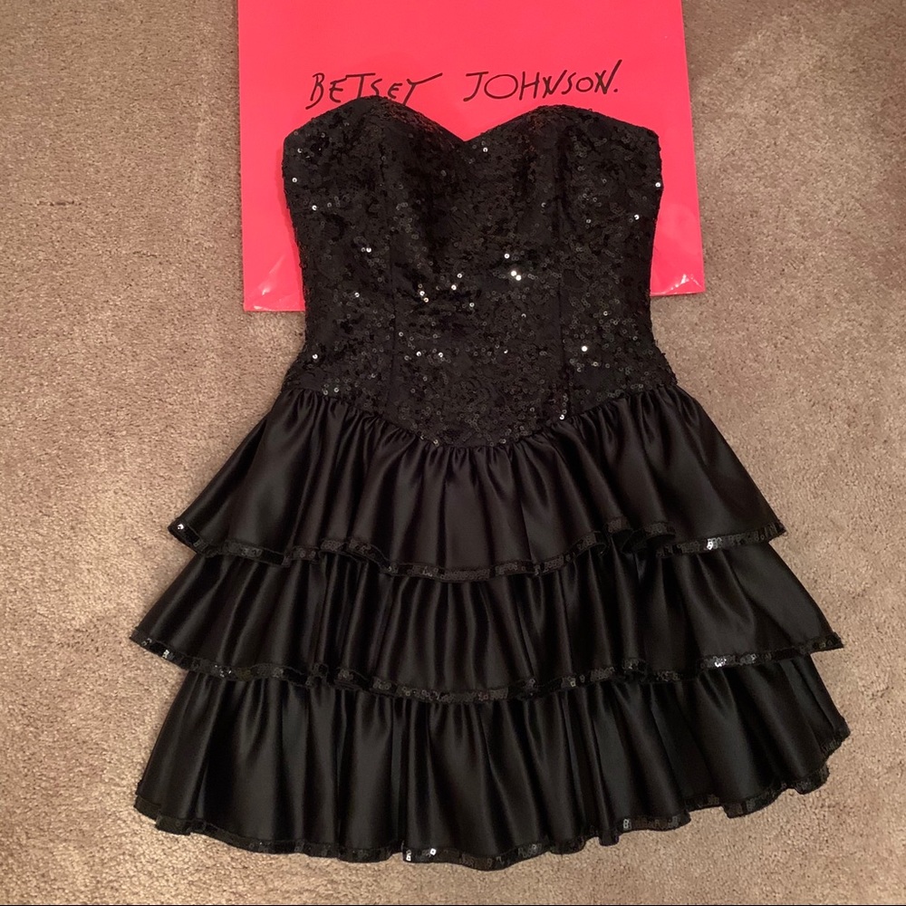 Betsey Johnson Black Dress